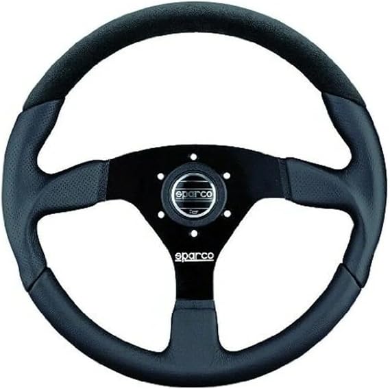 Sparco 015TL522TUV Lap 5 Black Steering Wheel