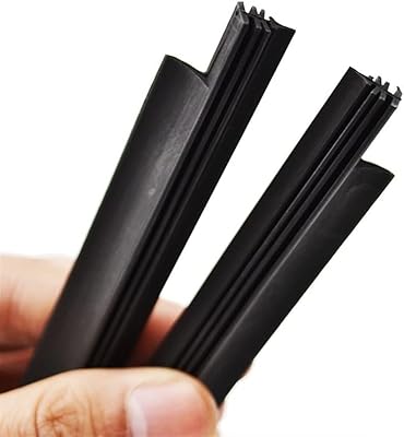 OEM Quality 4Pcs 26 8mm Front Wiper Rubber Blade Refill Refills Windscreen Windshield For Wiper with Retaining clip Car Auto accessories Perfect fit for windshields