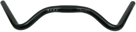 Soma Fabrications Sparrow Bar Handlebar for City Bike Casual Riding Bike Handlebar Bike Parts (Silver Finish)