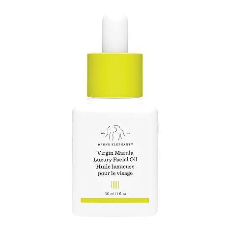Drunk Elephant Virgin Marula Luxury Facial Oil - Face Oil - Clean Clinical Skincare - Cruelty-Free - Dermatologist-Tested - Free of Essential Oils, Silicones, and Fragrance