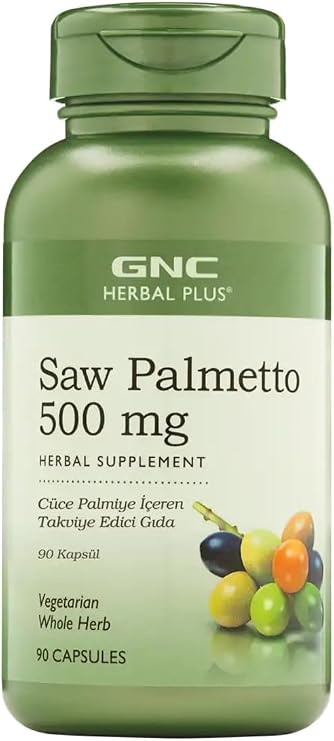 GNC, Palmetto Bitkisel Takviyesi Prostat Sağlığını Desteklemek İçin 90 Kapsül Gördü