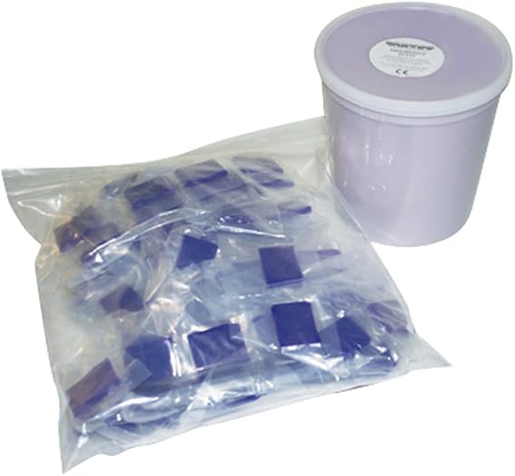 CanDo Variable Strength Theraputty Exercise Material 5 lb Base with 32 Pellet Packs