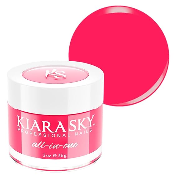 Kiara Sky All-In-One Acrylic Nail Powder | Multi-Use Dip & Acrylic Powder | Sculpting, Overlay & Dipping 2 oz, Fun & Flirty