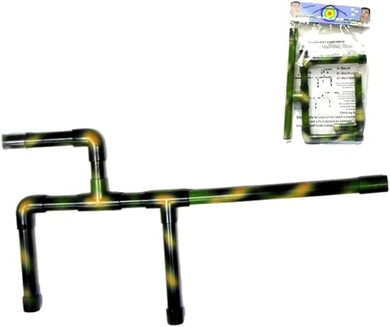 COMBINATION 1 PIECE GREEN CAMOUFLAGE 22 INCH & 1 PIECE 16 INCH Mini Marshmallow toy Shooter