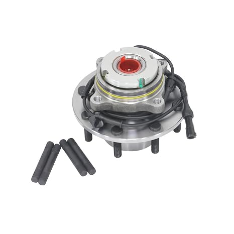 515077 Front Wheel Hub & Bearing Assembly Driver and Passenger Side for Ford F-250/350 1999 Super Duty, 4x4 8 Lug w/ABS