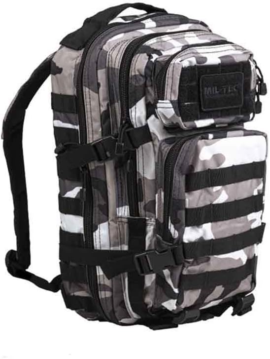MIL-TEC Backpack US ASSAULT PACK with 20L MOLLE System - URBAN Camo