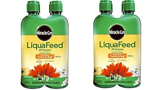 MiracleGro LiquaFeed All Purpose Plant Food Refill Pack, (Liquid Plant Fertilizer) 16 oz. (8 Count)