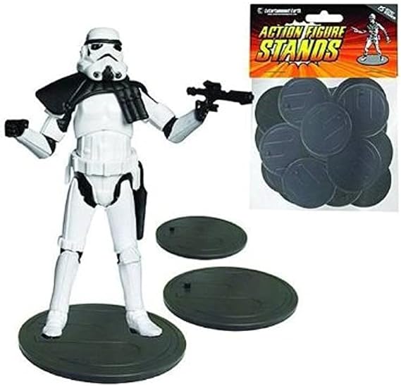 Action Figure Stands 25-Pack - Gray