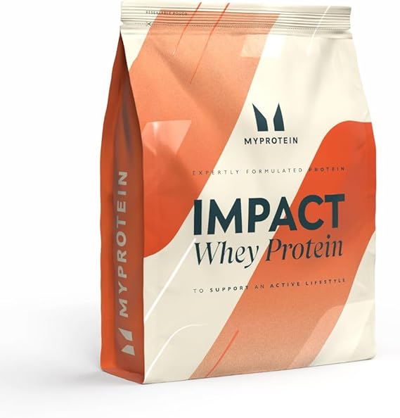 Myprotein Impact Whey Protein Powder | Unflavoured - 1 kg | 23 g Whey Protein Per Serving with BCAAs | Builds Lean Muscle, Speeds Recovery | Low Fat & Carbs | Vegetarian | Trusted by Athletes
