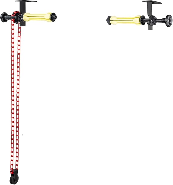 Photography Backdrop Roller Support System, 1 Roller with Plastic Chain, Wall/Celing/Light Stand Backdrop Mount, Background Support