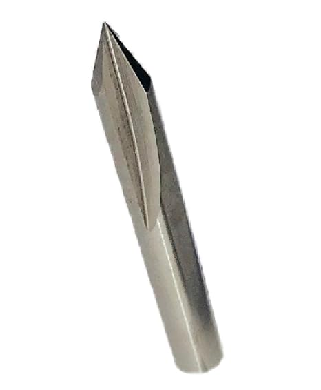FOOS 1/4" 60 V-Groove Solid Carbide Router bit