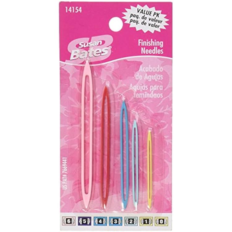 Susan Bates 14154 Finishing Value Pack Knitting Needle, Assorted
