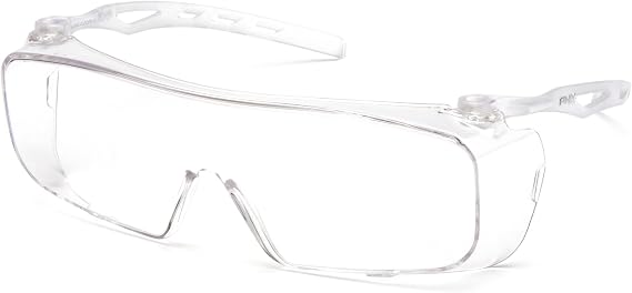 Pyramex Safety Glasses Cappture Clear H2X AntiFog Dielectric | H2X Anti-fog, Dielectric