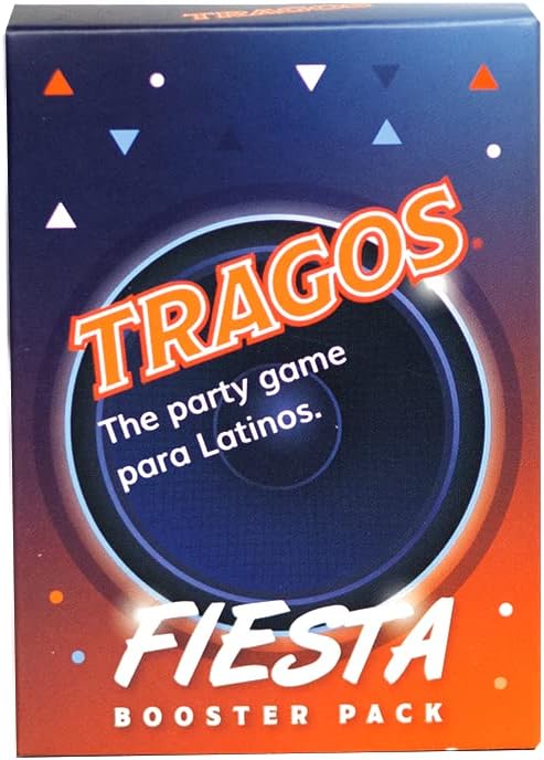 Tragos Fiesta Game for Latinos - Relatable Hilarious Cultural Spanglish Card Game - Juegos De Mesa para Adultos