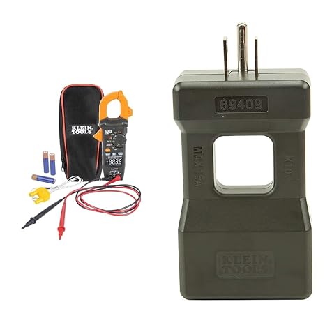 Klein Tools Digital Clamp Meter Bundle with Line Splitter