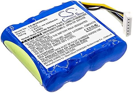 Masimo用バッテリー交換部品番号:14282、AMED3404、B11588、2000mAh