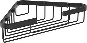 Ideal Standard Corner Soap Basket, Brass, Silk Black