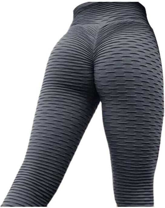 US Women Butt Lift Leggings Anti-Cellulite High Waist Push Up Yoga Pants TikTok