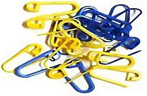 Memoric Seeknit - Seeknit Yellow - Blue Stitch Markers - 1 Unit