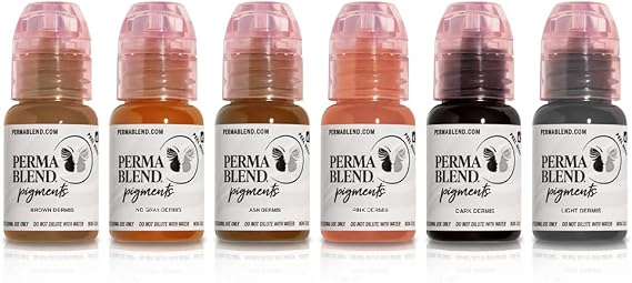 Perma Blend Scar Ink Color Set 0.5 oz