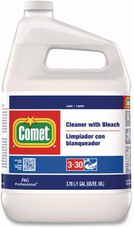 Comet 02291 Cleaner with Bleach Liquid One Gallon Bottle