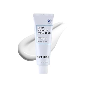 Ultra Soothing Radiance Gel Moisturizer for Face with Neuromide & Niacinamide, Lightweight Hydrating Cream for Oily, Sensitive & Acne-Prone Skin, Helps Improve Radiance & Oil Balance