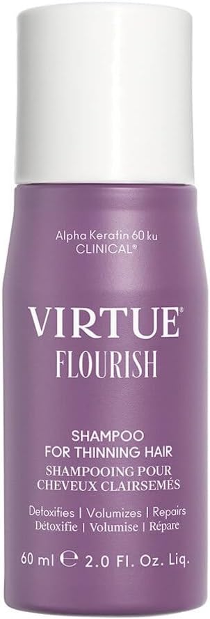 Virtue Flourish Hair Growth Shampoo for Thinning Hair, Volumising