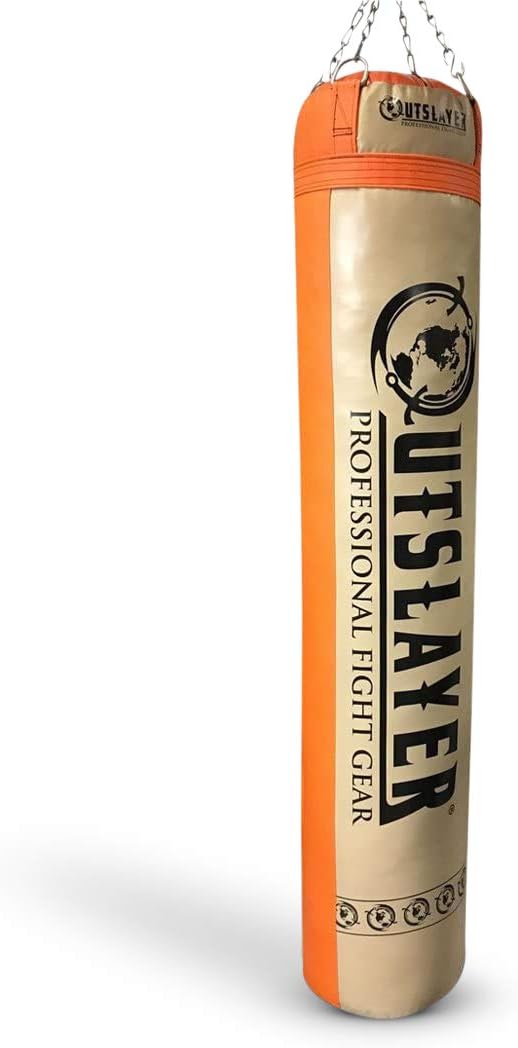 Outslayer Muay Thai Heavy Punching Bag Made in USA (130lbs)