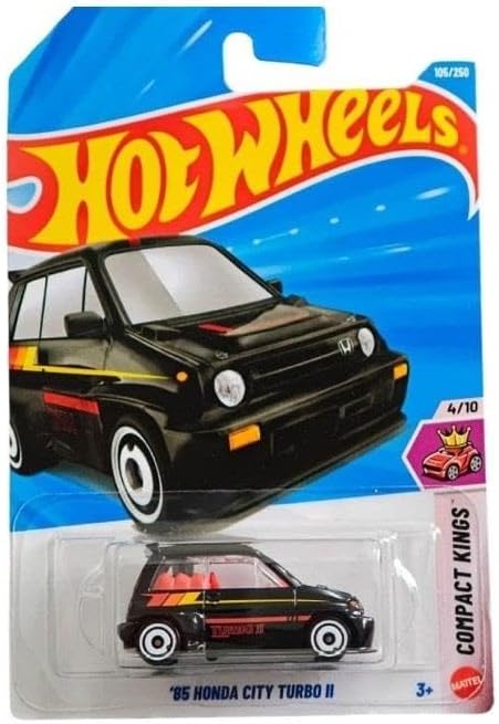 Hot Wheels Tekli Arabalar 85 HONDA CITY TURBO 2 (KISA KART) JJJ66