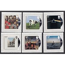 Royal Mail Six Album Covers Stamp Set Collectible Postage Stamps Made for Pink Floyd