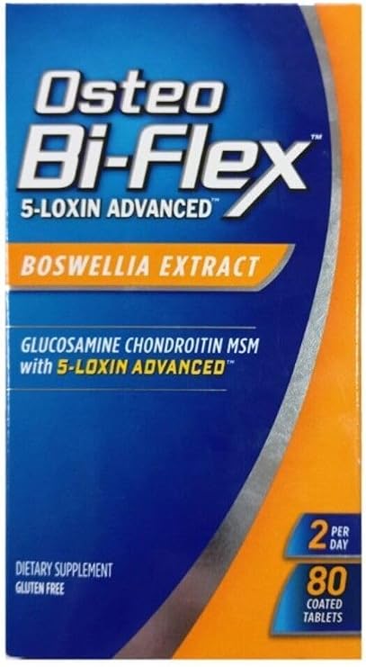 Osteo Bi-Flex Advanced Triple Strength Coated Tablets 80 ea