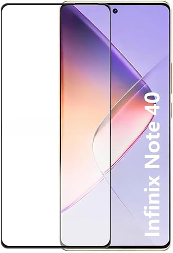 Kepuch Screen Protector Compatible for Infinix Note 40 - Tempered Glass 2 Pack