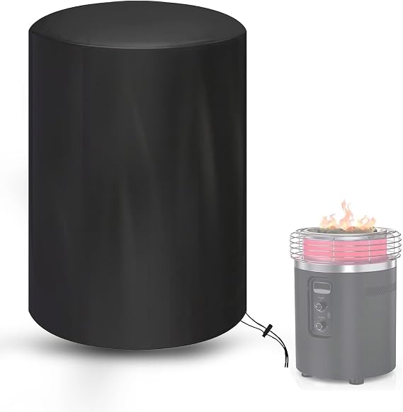 Cover for Ninja Fireside 360 - Soft Cover for Ninja Fireside360 Waterproof, Tight Fit Dust Leaf-Proof Black Oxford Covers