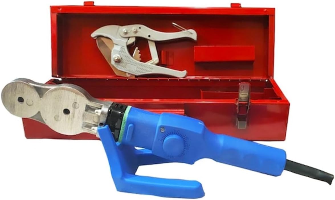 Profesyonel Boru Kaynak Mini Makina Seti Plastik Boru Kaynak Makinesi Paket Seti.hediyeli.
