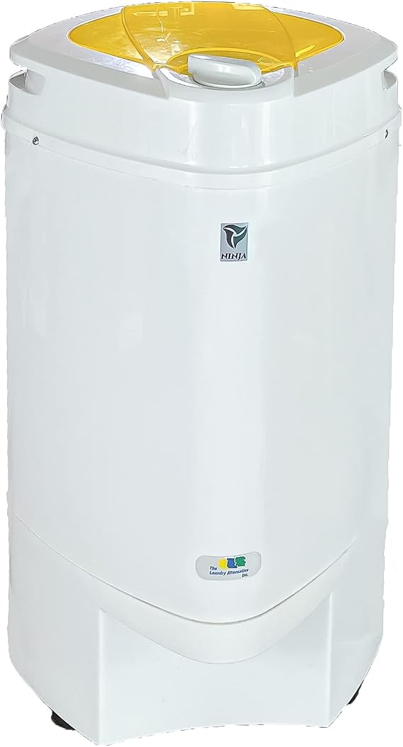 Ninja Spin Dryer - Portable Clothes Dryer with 3200 RPM & High Tech Suspension System - Perfect for Apartments & RV Travel - Honey