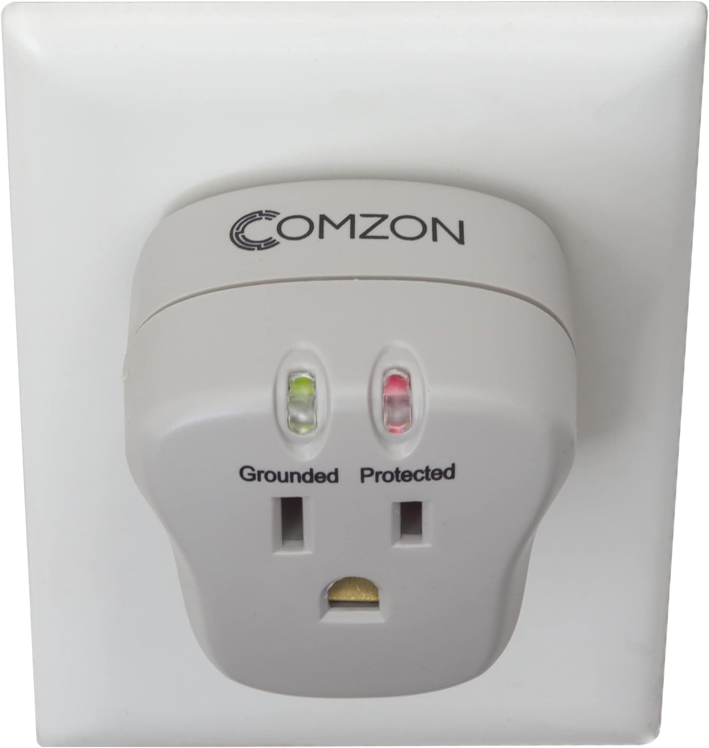 C&E Surge Protector, 1 Outlet, 540 Joules with EMIRFI Filter