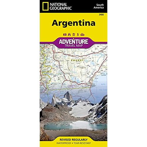 Argentina Map National Geographic Adventure Map, 3400 Map Folded Map, January 1, 2022