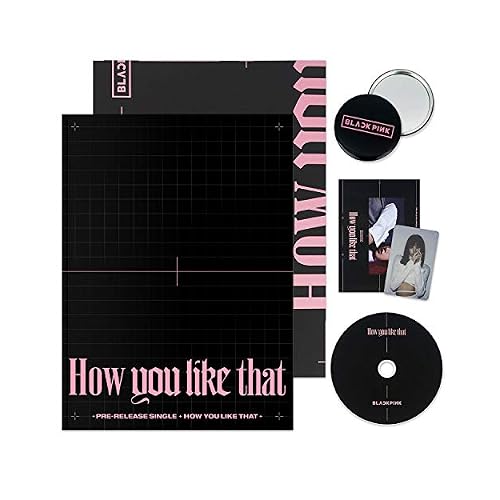 BLACKPINK Special Edition Album - [ HOW YOU LIKE THAT ] CD + Photobook + PostCard + Polaroid + Folded Poster(On Pack) + OFFICIAL POSTER + FREE GIFT