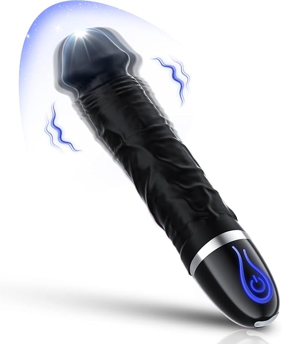 Portable Vibrating Massager -Clitioral Sucker Relaxes Muscles Viboatoars Toy 7 Modes Couples - for Body and Back Foot Silent Personal for Sports Adult Tools Relaxation 1104Q91 (Black)