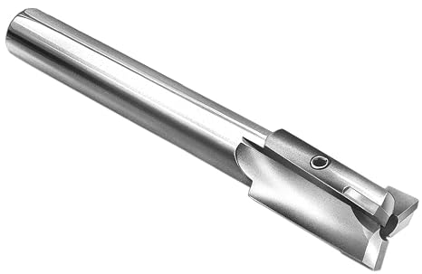 3/4" Counterbore, Carbide Tipped, 3 Flutes, 1/2" Shank Diameter, Straight Shank, 5 3/8" OAL, USA Made, (.75" Diameter), 59809