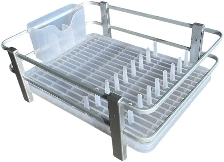 Primanova Blanca Stainless Aluminum Dishwasher - Transparent