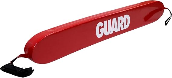 Kemp USA Standard and Premium Grip It Rescue TubeTM with Mesh and Guard Logo - Life Guard Equipment for Pool Safety