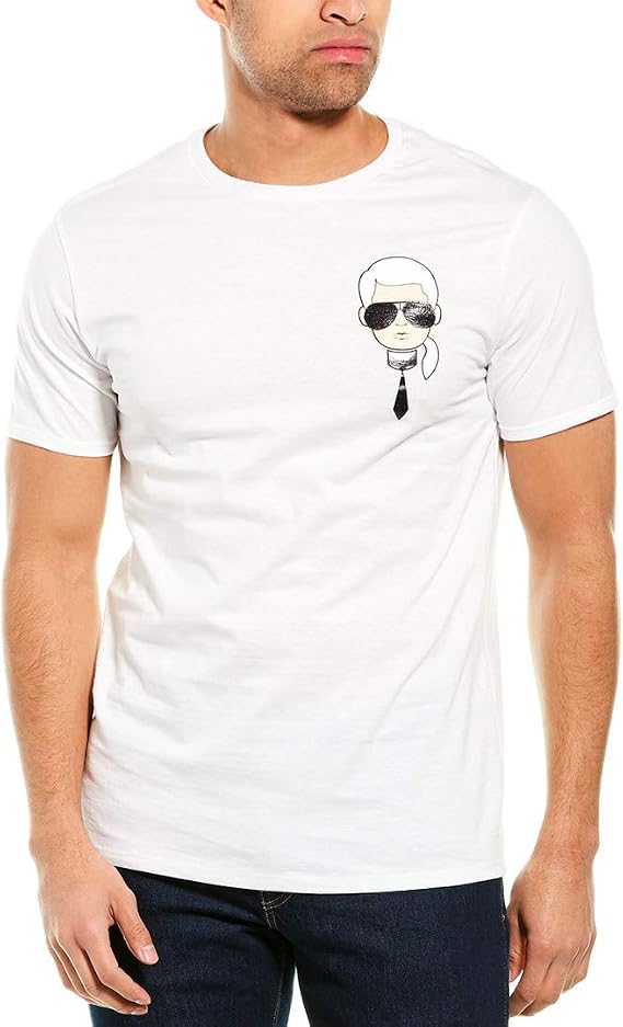 Karl Lagerfeld Paris Core Karl Character T-Shirt White SM
