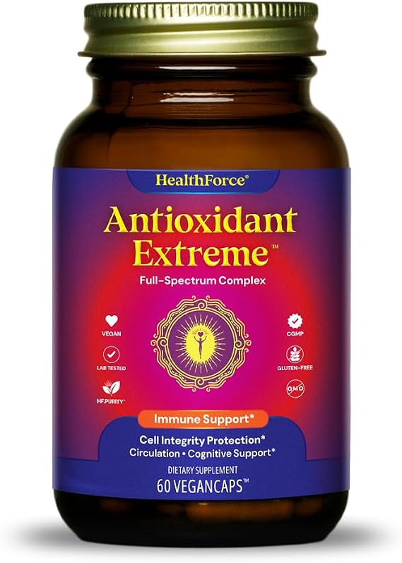 HEALTHFORCE SUPERFOODS Antioxidant Extreme - 60 Vegan Capsules