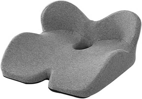 Seat Cushion, Office Chair Seat Cushion for Back, Coccyx, Tailbone Pain Relief, Coccyx Seat Cushion Sciatica Butt Pillow Perfect for Desk Chair, Wheelchair, Car