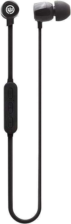 Wicked Audio Omen Wireless Bluetooth Earbuds with Microphone and Track Control Wireless Earbuds, Noise Isolating, in Ear Headphones Black