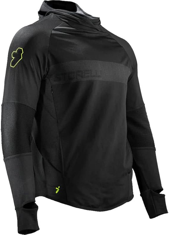 Storelli TechniCasual Training Tech Hoodie | Long Sleeve Hooded Sweatshirt | Lightweight Soccer Pullover Hoodie