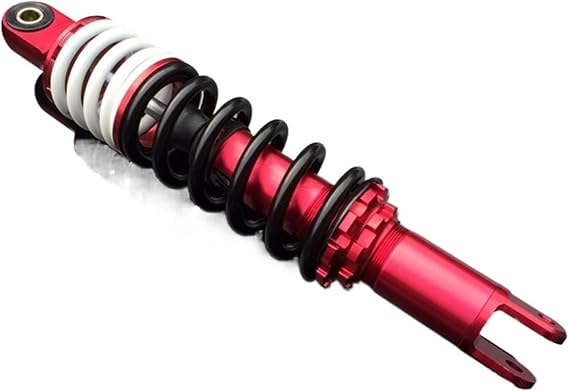 320mm Motorcycle Shock Absorber Rear Suspension Hydraulic Damping Compatible With YAMAHA XMAX NMAX Aerox JOG ATV Dirt Pocket Bike Quad BWS(280mm Red)