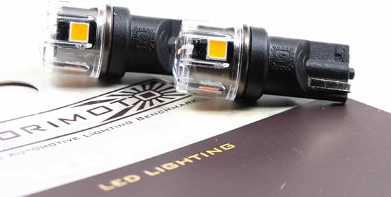 Morimoto XB LED 3.0 Bulbs(Red), Plug and Play Pair of T10 LED Bulbs, (1 x LED670-2PK)