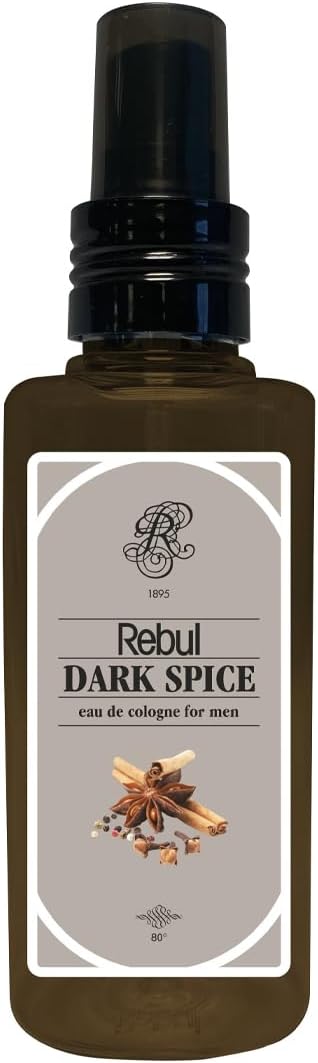 Rebul Dark Spice Eau De Cologne 125 ml Boxed